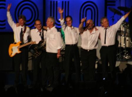Sherbet taking their bow at The Countdown Spectacular show, photo taken by Chrissy Layton, AusNotebook Music & Creative.