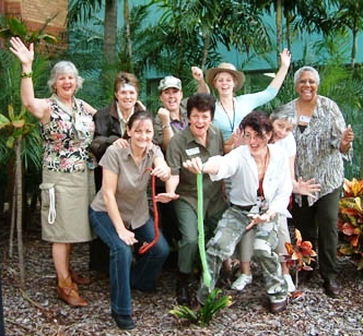 The Prince Charles Hospital, Chermside (Brisbane) Outpatient Department's nursing staff wore khaki as a mark of respect for Steve Irwin.  They also collected and donated money to Steve's Wildlife Warriors charity.