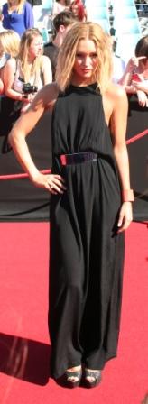 Erin McNaught - Aria Awards Red Carpet 2011