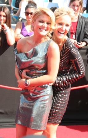 Natalie Bassingthwaighte & Fifi Box, Aria Awards 2011 Red Carpet.