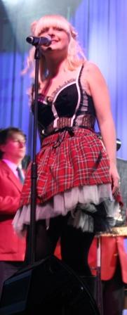 Kate Miller-Heidke performing at Pig City. Photo taken by Chrissy Layton, AusNotebook Music & Creative.